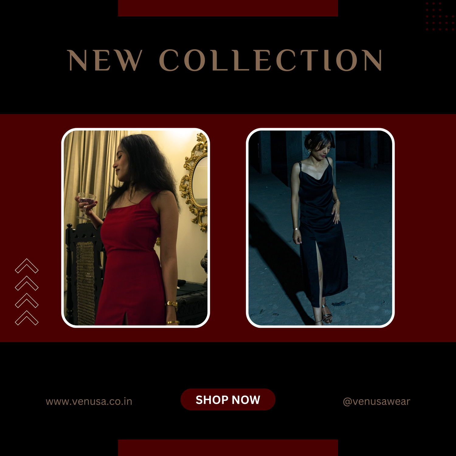 Dresses (Red & Black)