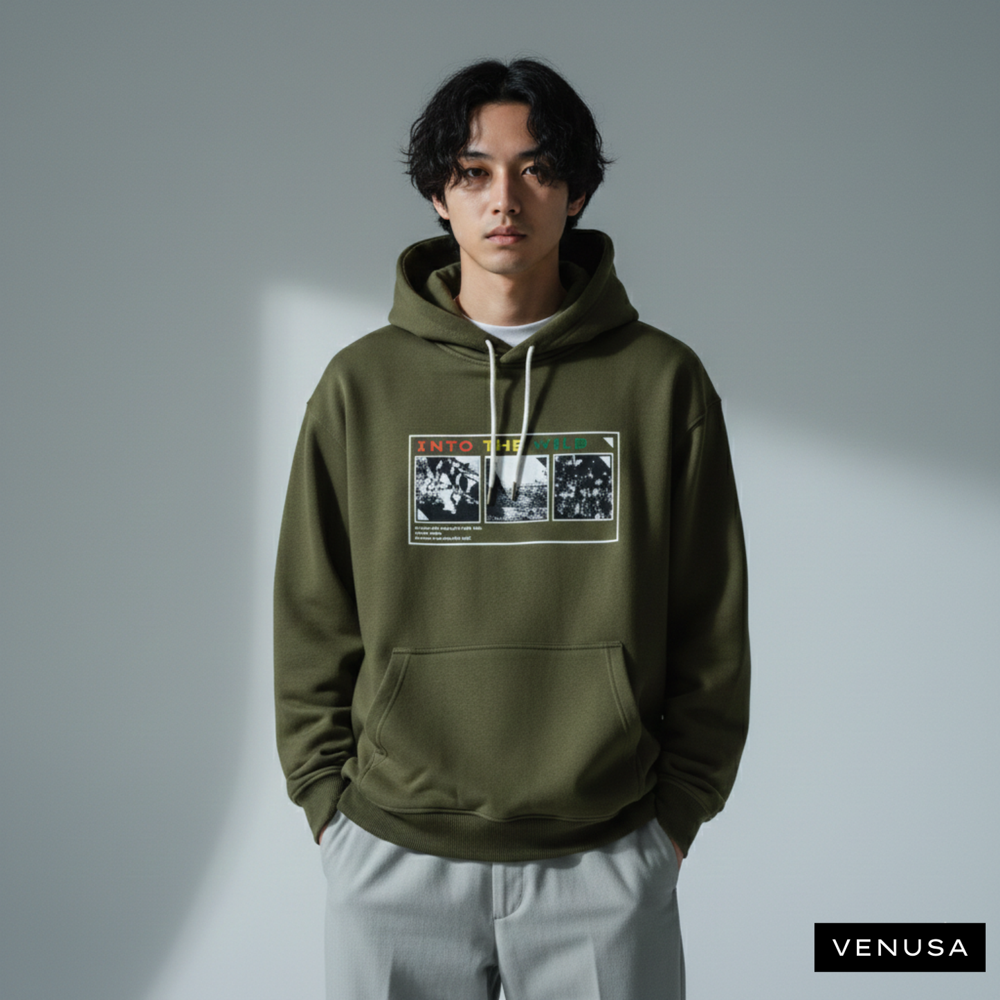 Into the Wild | Venusa Hoodie | Olive