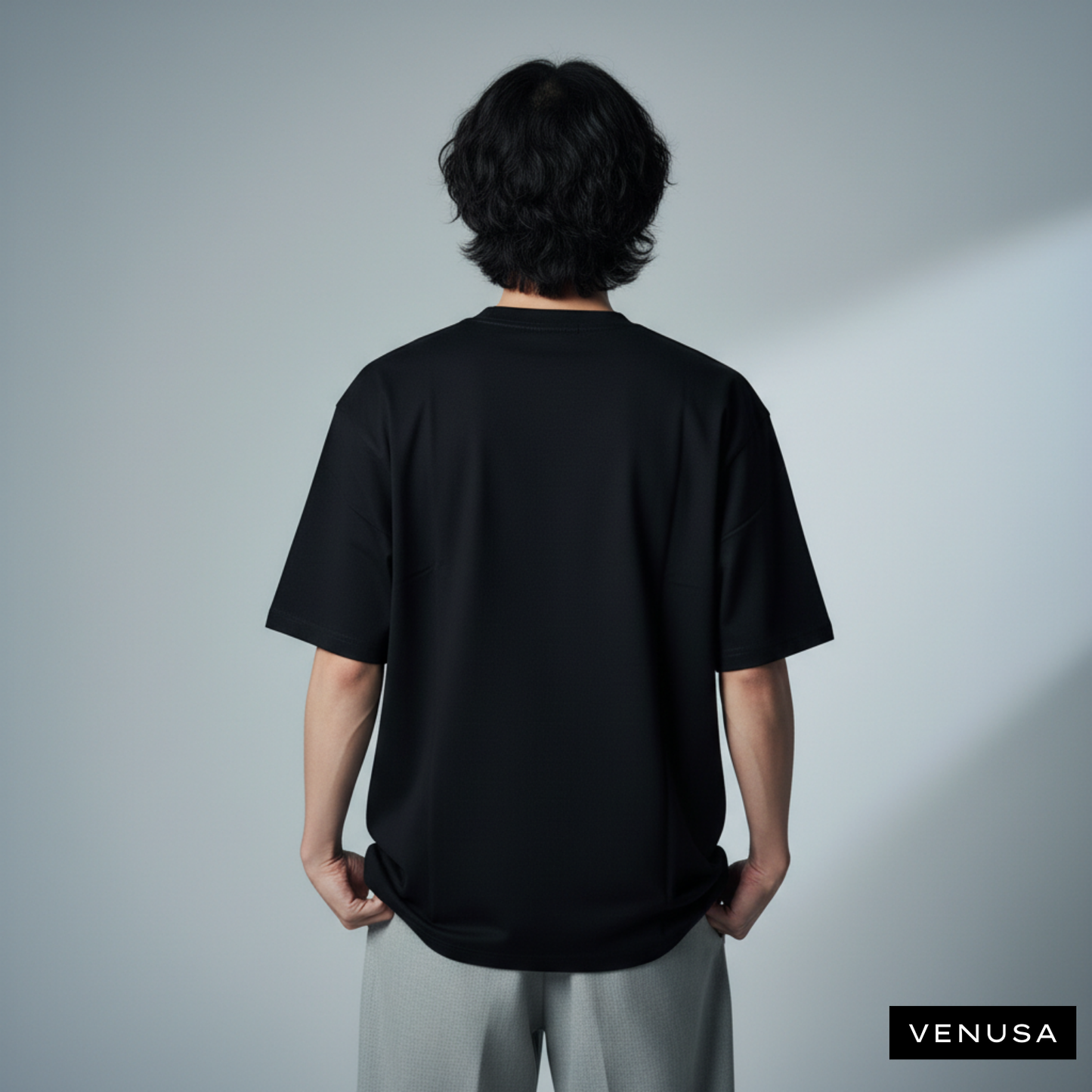 NEVERMIND. - Oversized Cotton Tee (220 GSM)