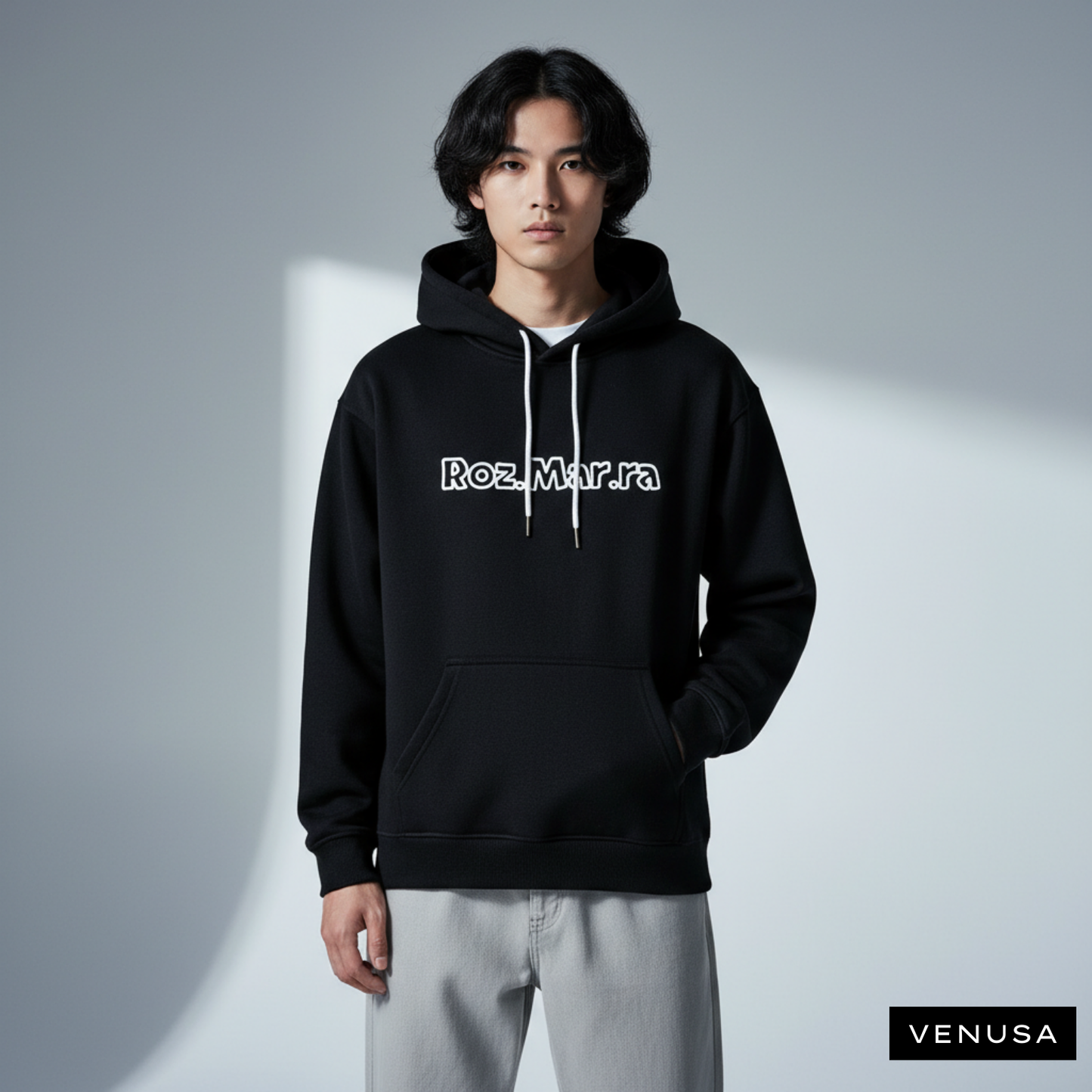 Roz.Mar.Ra | Venusa Hoodie | Black